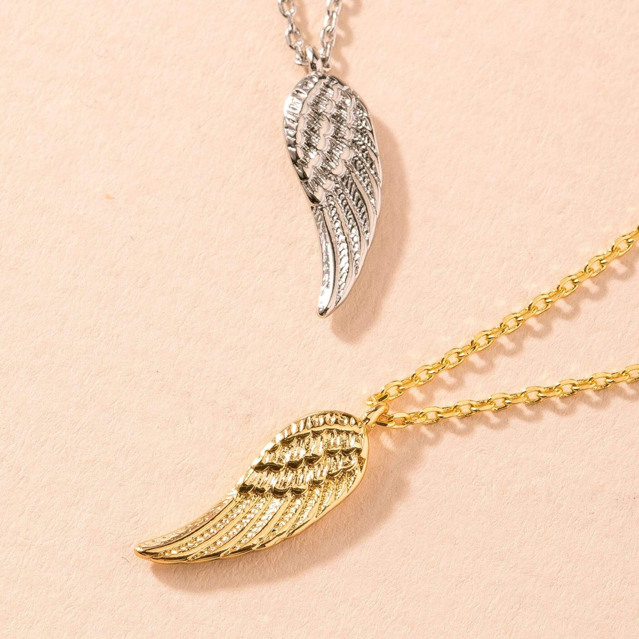 Angel Wing Necklace By Olivia - Image 4
