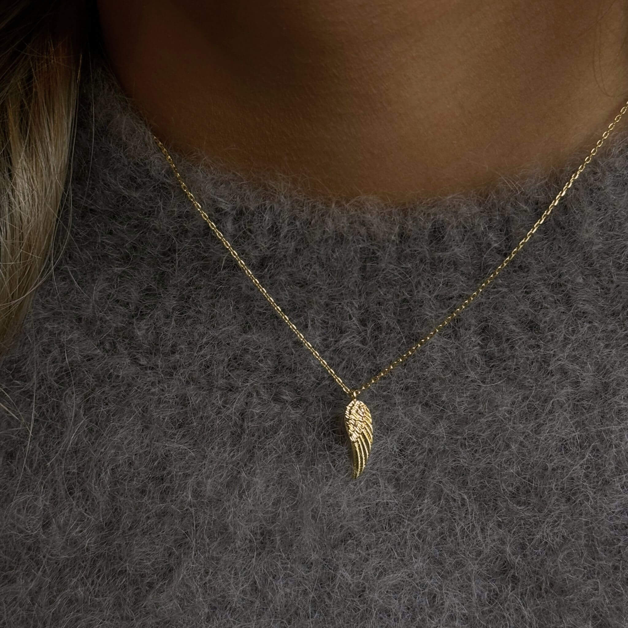 Angel Wing Necklace By Olivia - Image 5