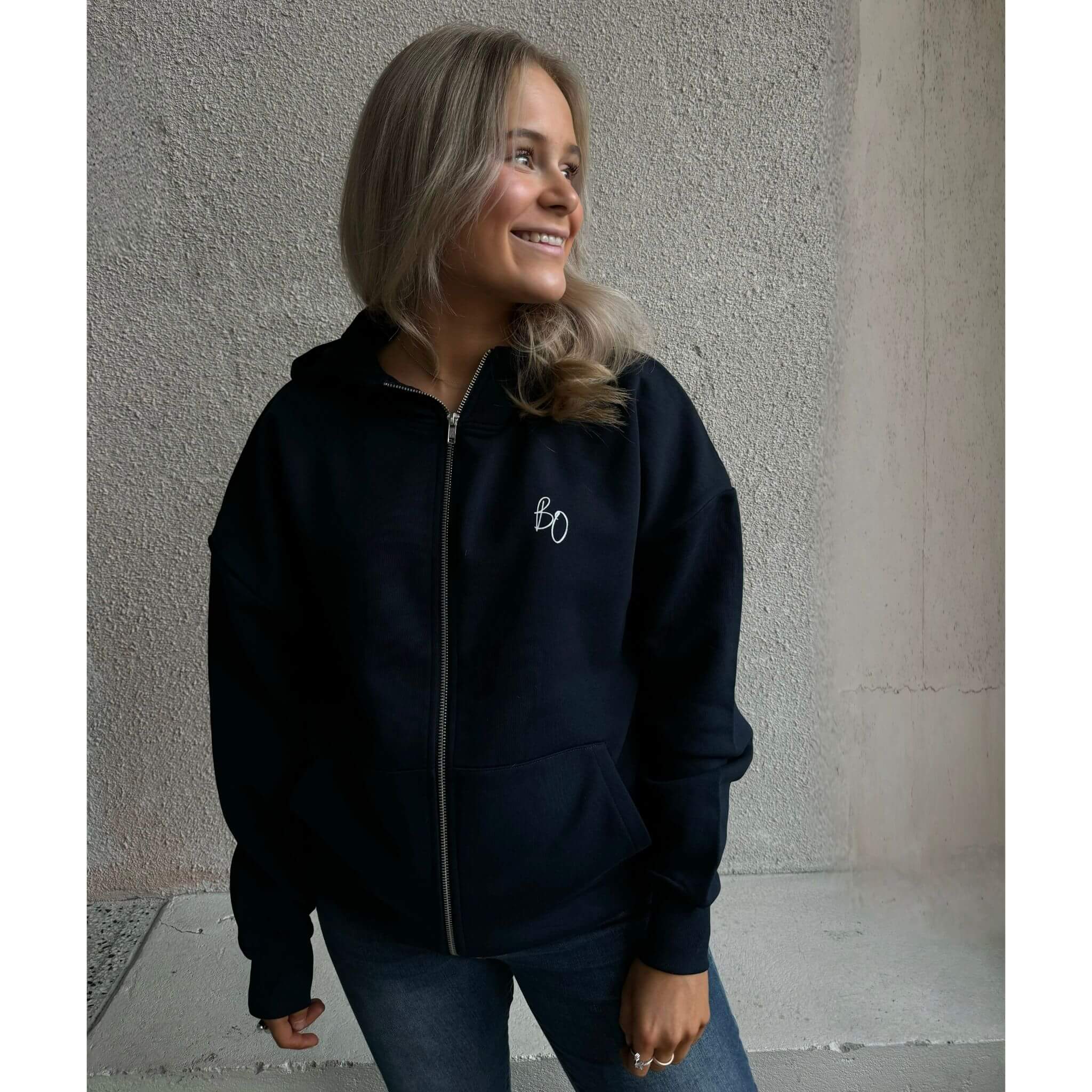 Angel Zip Hoodie By Olivia - Image 3