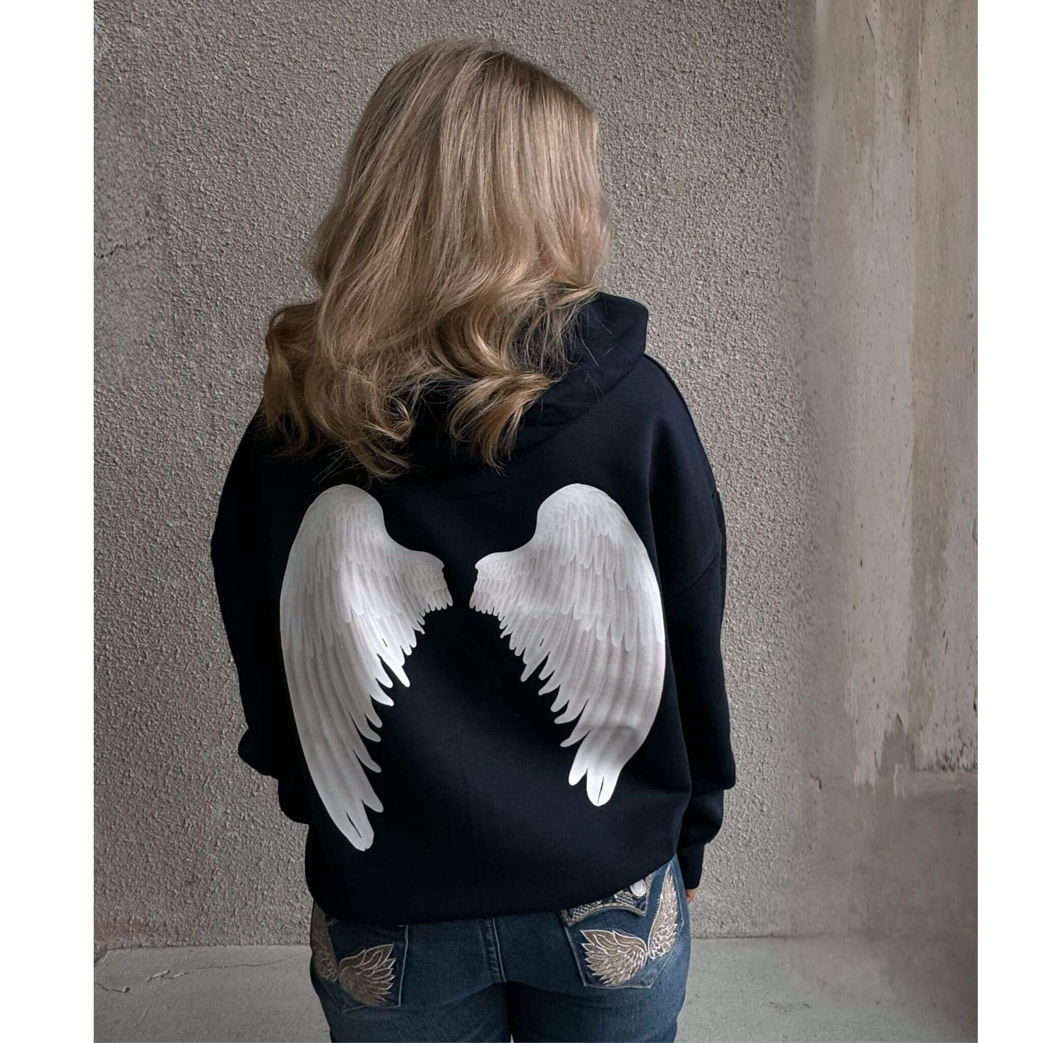 Angel Zip Hoodie By Olivia - Image 4