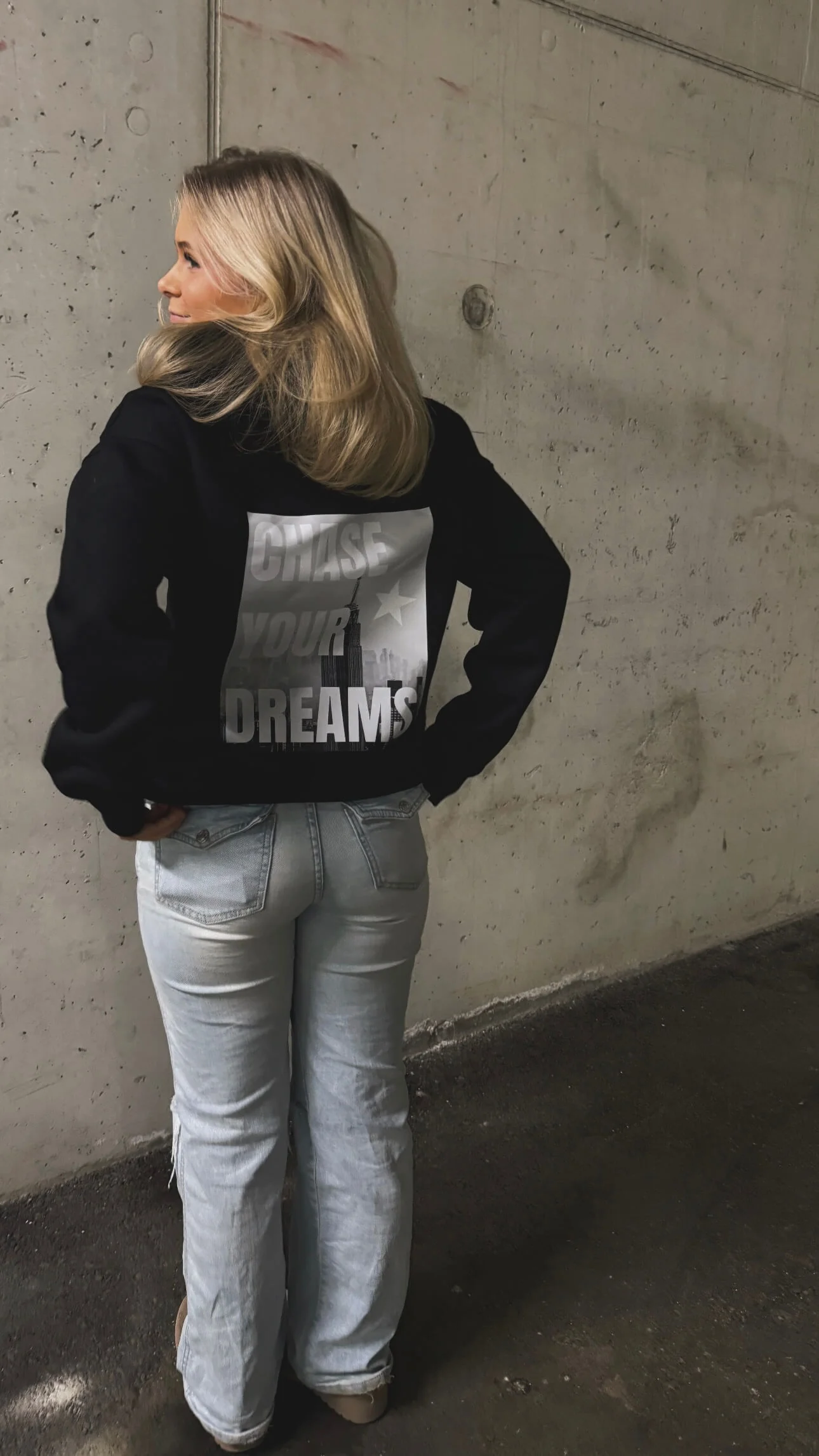 Chase Your Dreams Oversized Hoodie By Olivia - Image 5