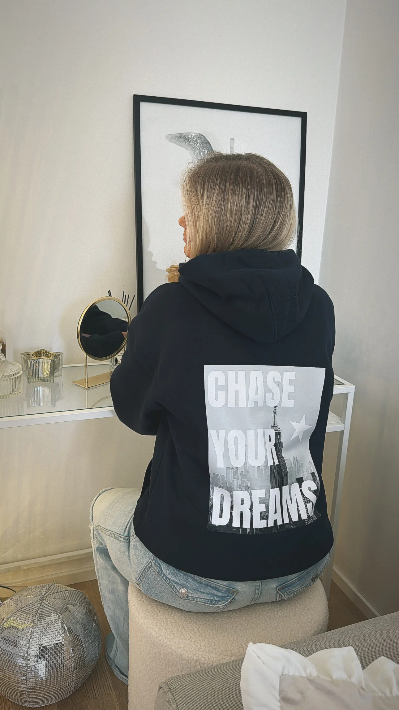 Chase Your Dreams Oversized Hoodie By Olivia - Image 6