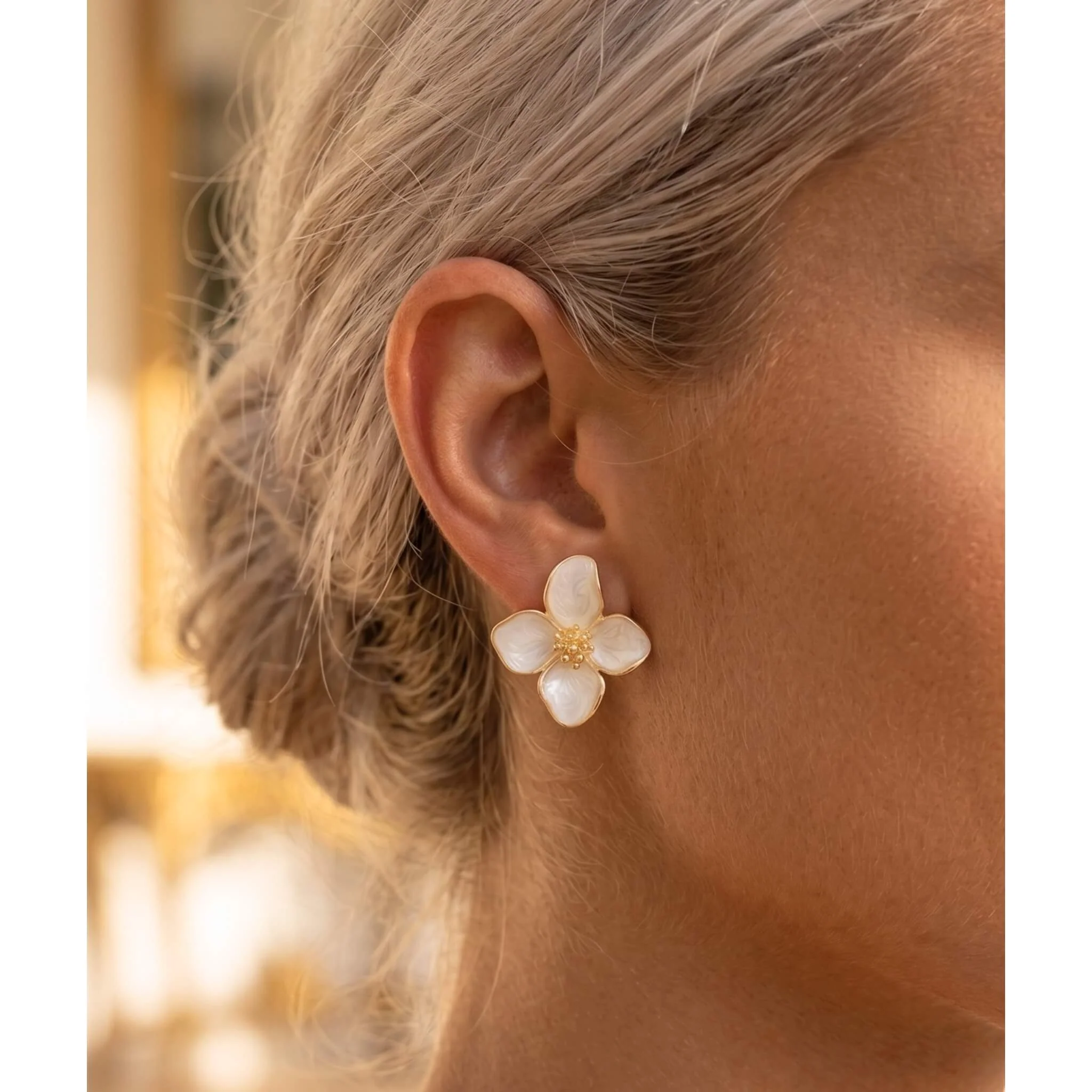 Flora Earrings By Olivia - Image 3