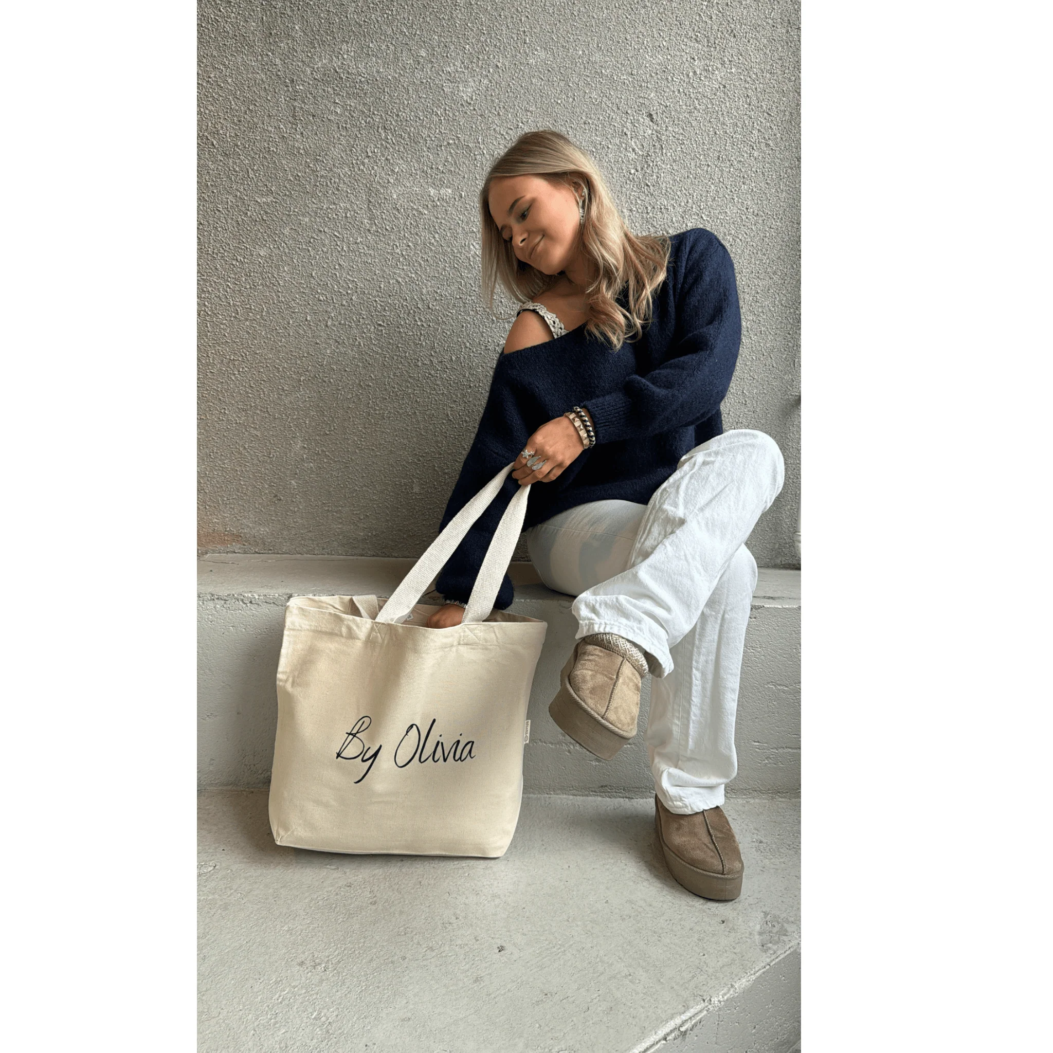 Large tote bag By Olivia - Image 3