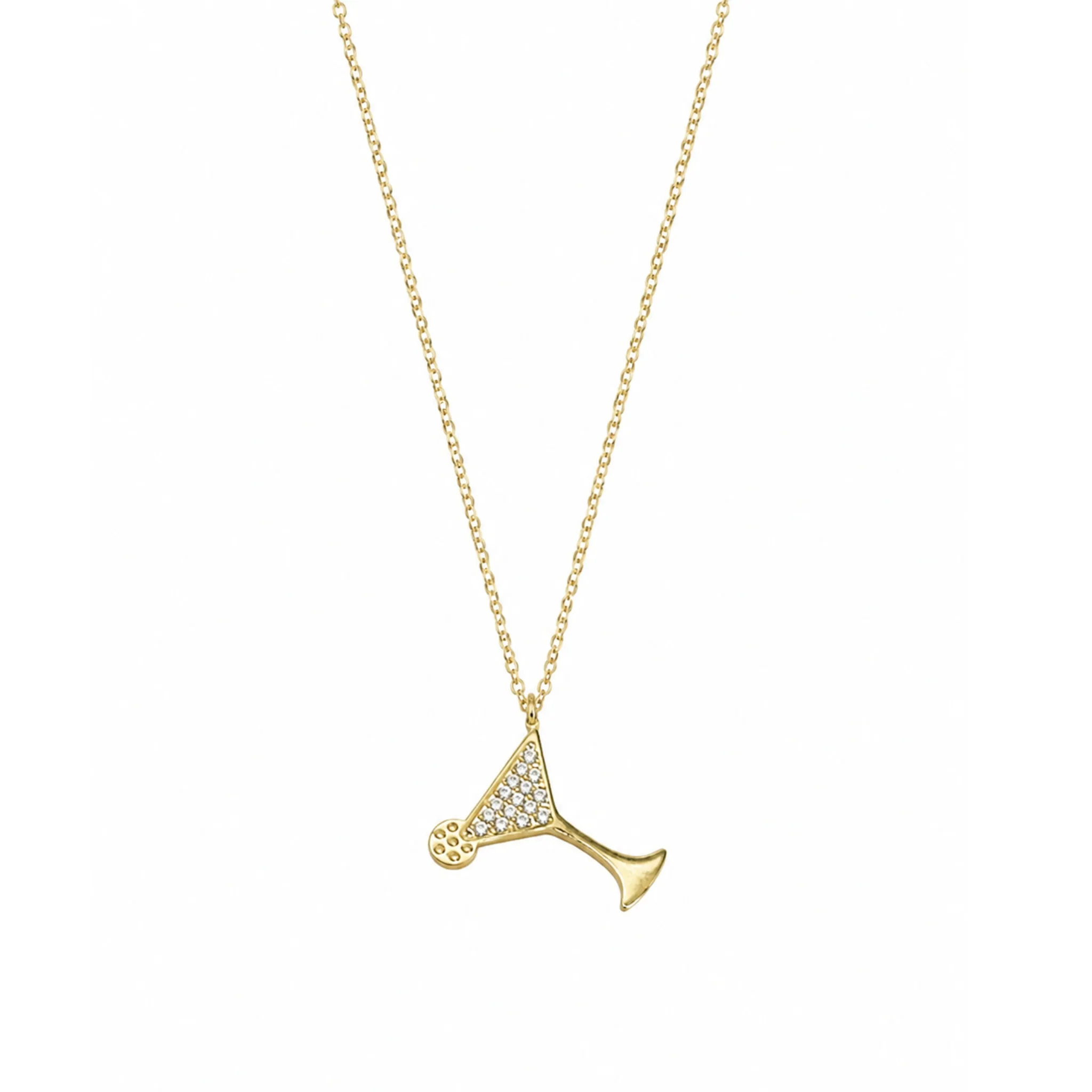 Martini Necklace By Olivia