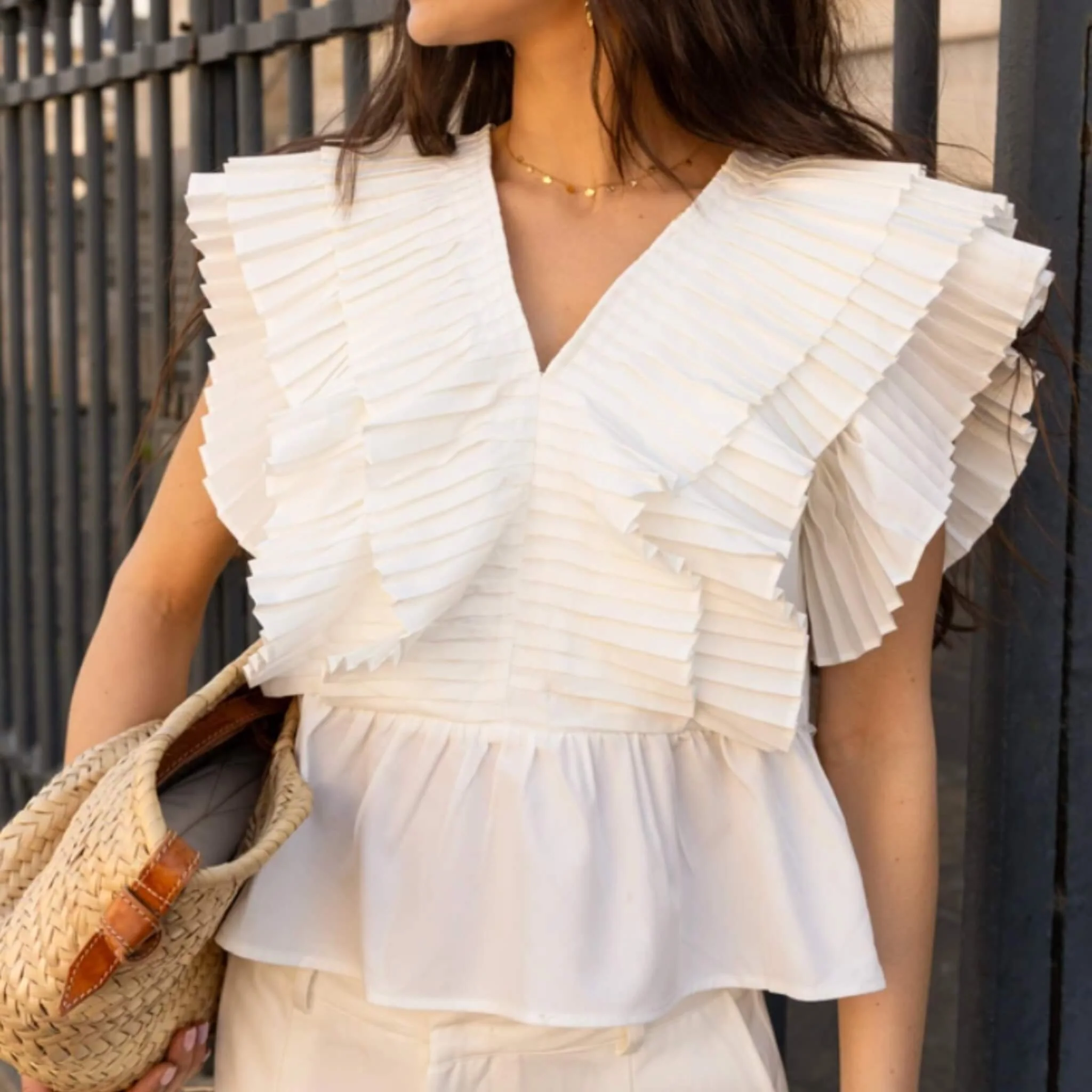 Nelly Ruffle Top - Image 4