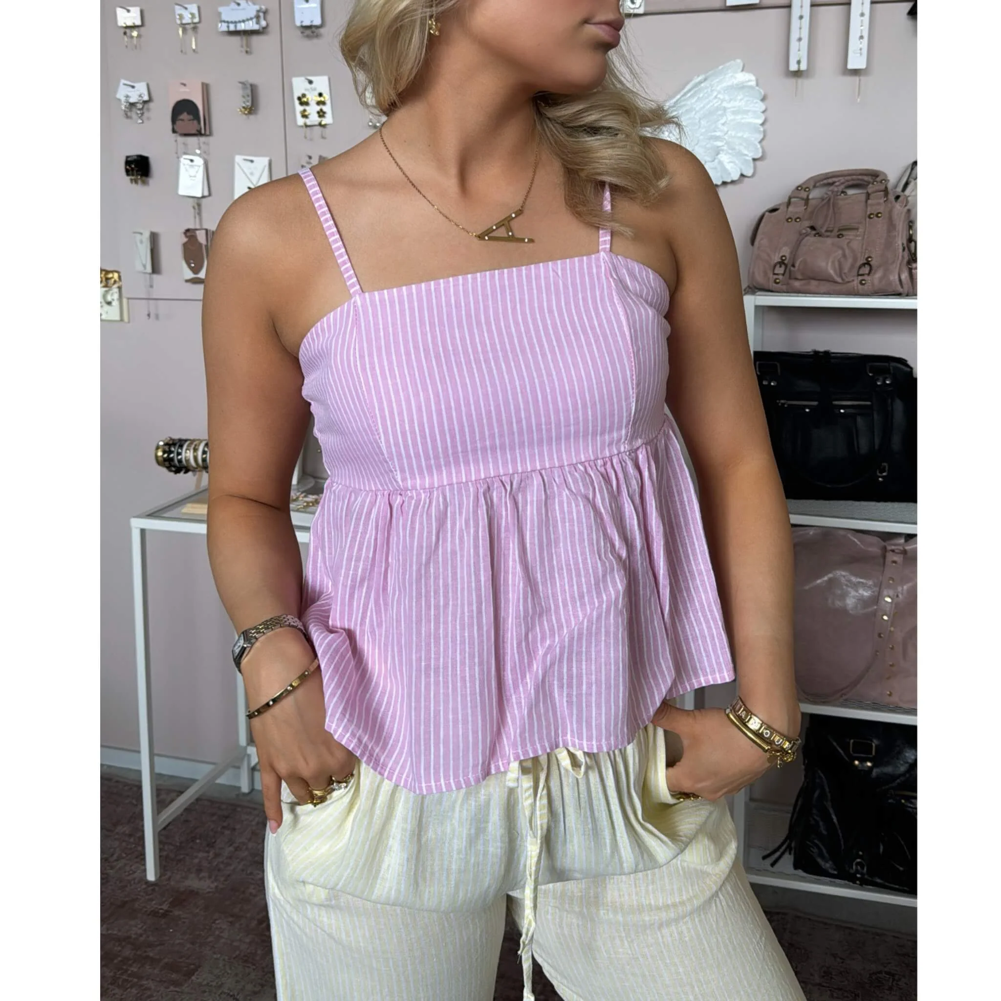 Sabrina Linen top - Image 4