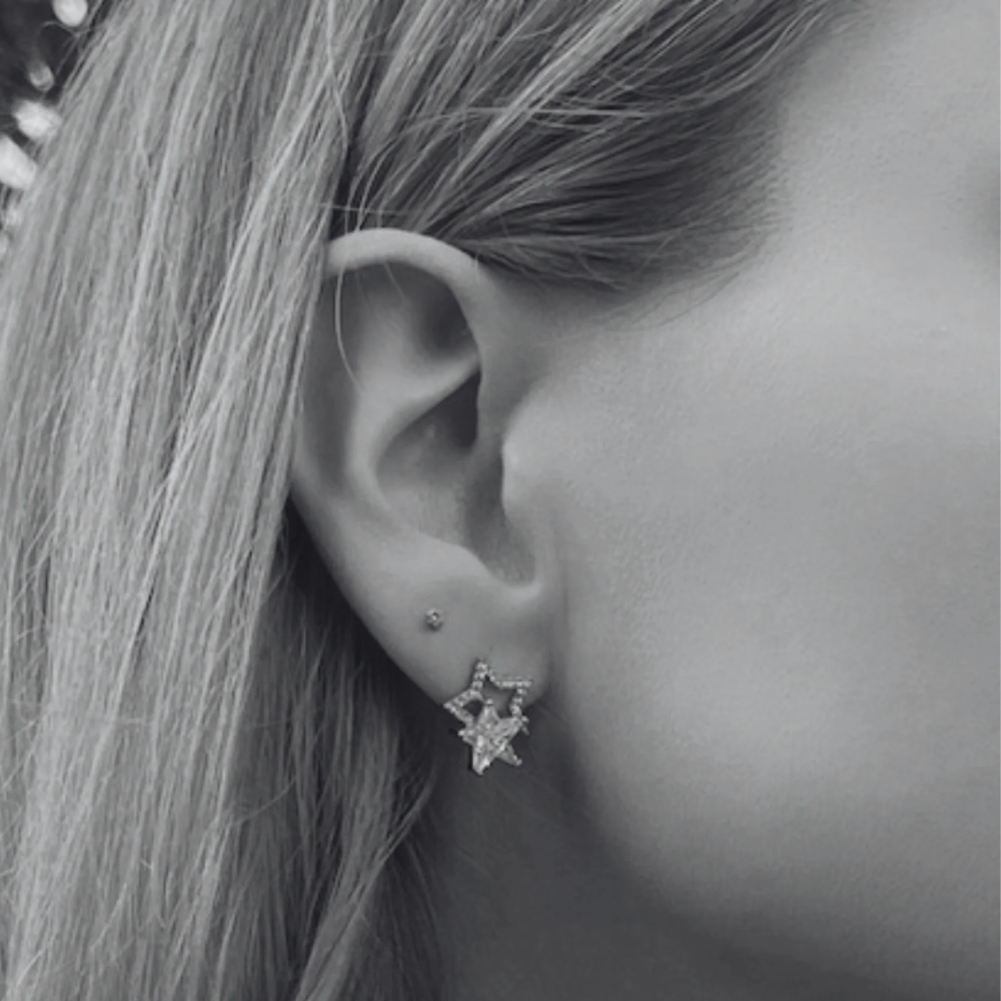 Star Earrings By Olivia - Image 3