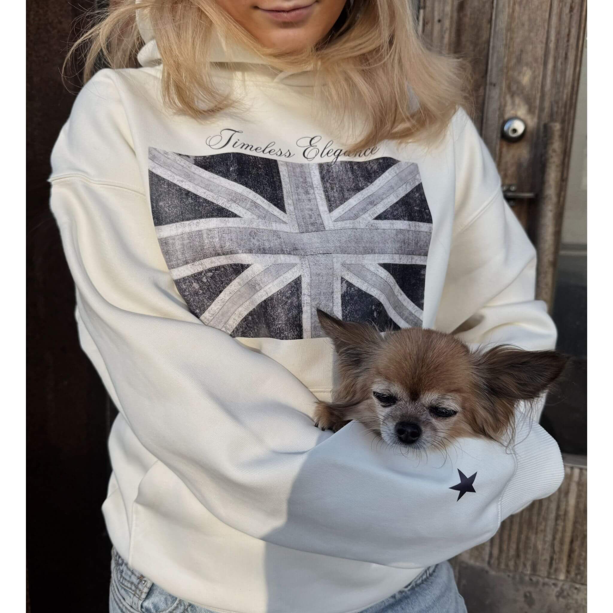 Timeless Elegance Oversized Hoodie By Olivia - Image 3