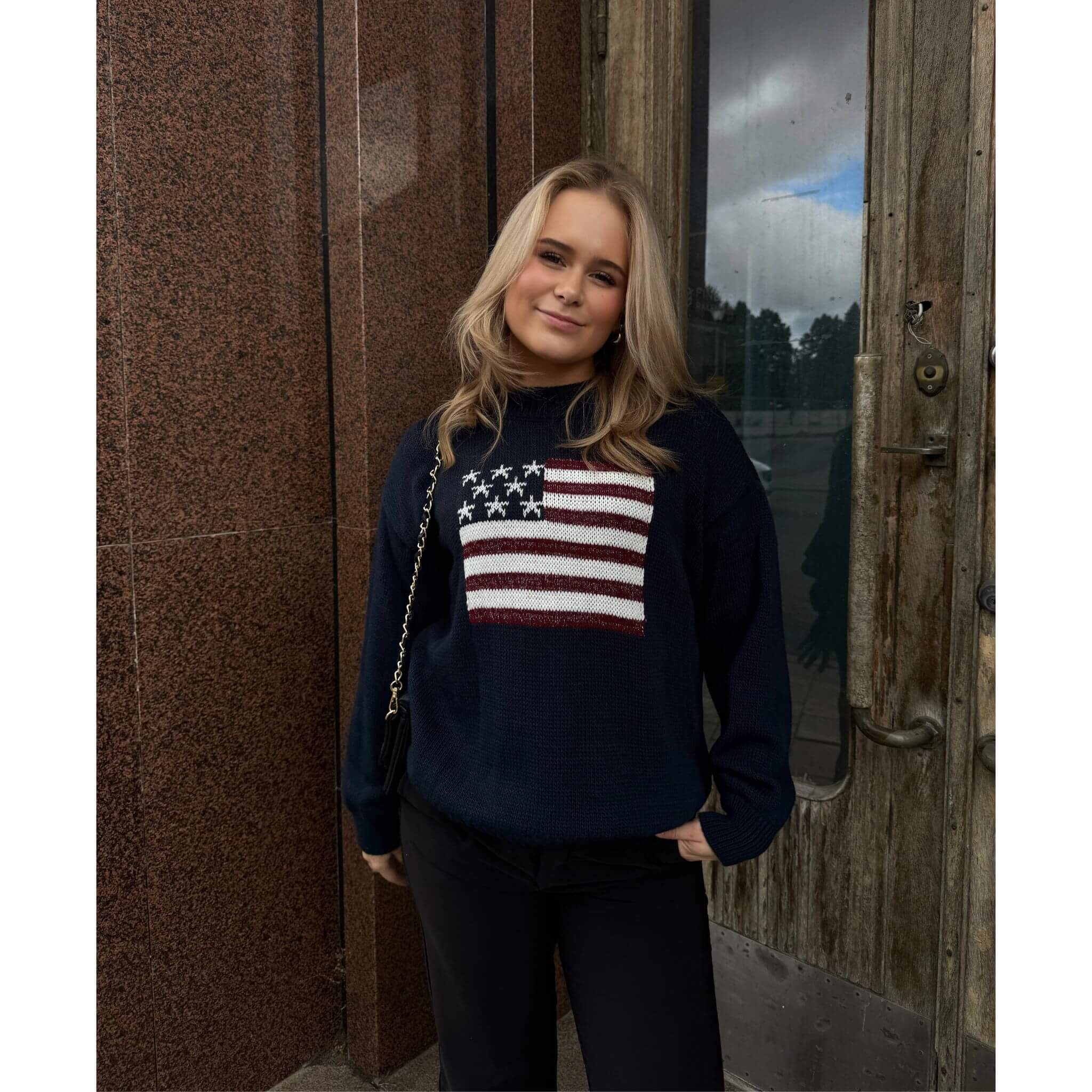 USA flag Sweater - Image 3