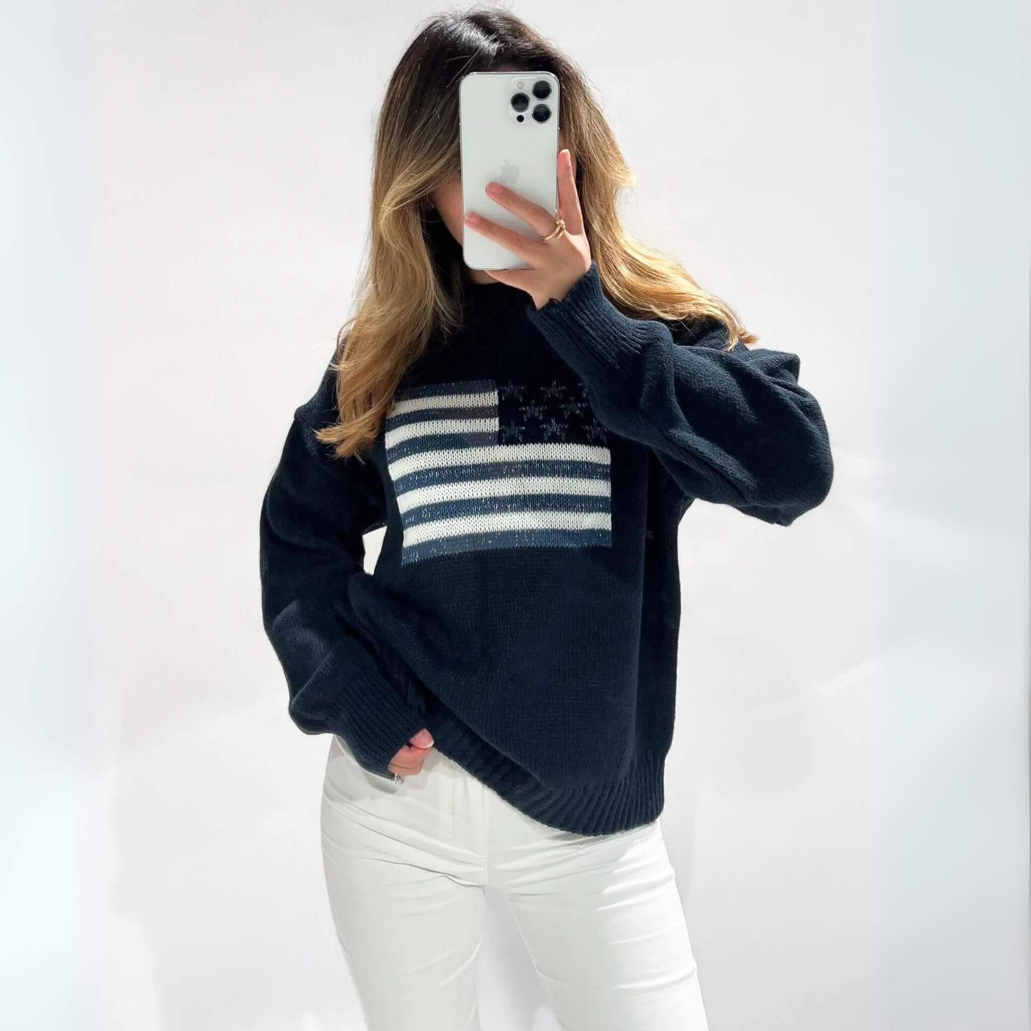 USA flag Sweater - Image 4