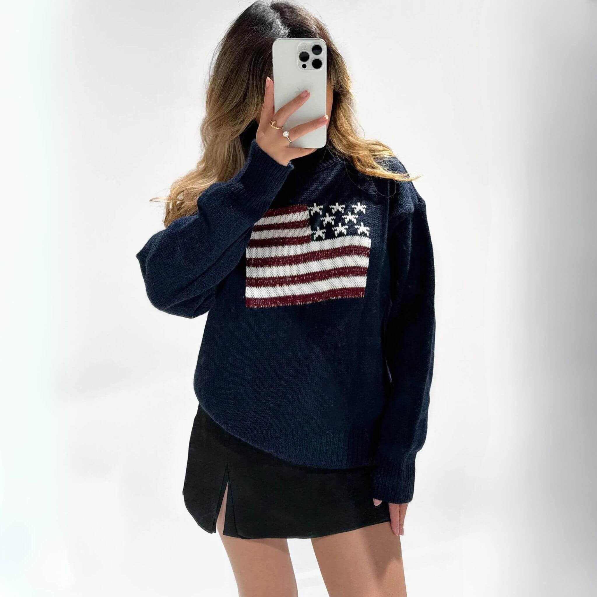 USA flag Sweater - Image 5